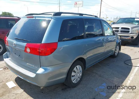 2009 Toyota Sienna Le из США, поврежденный, VIN 5TDZK23C89S246520